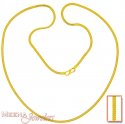 Gold Chain (20 Inch) - Click here to buy online - 335 only..