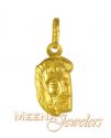 22 Kt Gold Jesus Pendant - Click here to buy online - 83 only..