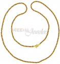 22 Kt Gold Fancy Chain - Click here to buy online - 560 only..
