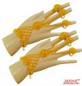 22Kt Gold Panja for Ladies (2 PC) - Click here to buy online - 8,608 only..