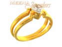 22Kt Gold Ladies Signity Ring - Click here to buy online - 201 only..