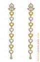 22k Gold long earring