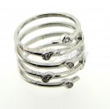 18 Kt White Gold Ladies Rings - Click here to buy online - 214 only..