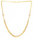 22KT Gold Layer Necklace Chain - Click here to buy online - 1,354 only..