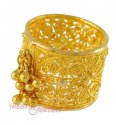 22Kt Gold Wide Band - Click here to buy online - 370 only..