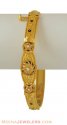 Click here to View - Gold Kada with Filigree and Meena 