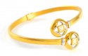 22k gold bangle with CZ - Click here to buy online - 792 only..