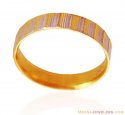 22K Gold Two Tone Band - Click here to buy online - 590 only..