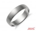 18 Karat White Gold Band - Click here to buy online - 675 only..