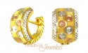 Clip On Earrings (22Kt Gold) - Click here to buy online - 145 only..