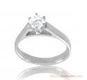 White Gold Exclusive Solitaire Ring - Click here to buy online - 3,714 only..