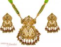 22K Designer Pendant Set