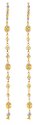 Click here to View - 22 Kt Long Gold Earring 