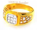 22Kt Gold Mens Signity Ring - Click here to buy online - 361 only..