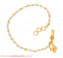Click here to View - 2 Tone balls bracelet ( 22k gold) 