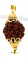 Gold Pendant with Rudraksha - Click here to buy online - 242 only..