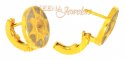 22Kt Gold ClipOn Earrings - Click here to buy online - 141 only..
