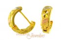 Clip On Earrings (22Kt Gold) - Click here to buy online - 125 only..
