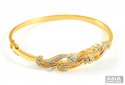 Diamond Bracelet (18K Gold) - Click here to buy online - 3,100 only..