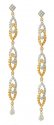 Gold 2 Tone Earrings - Click here to buy online - 921 only..