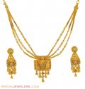 Click here to View - Multi Tone Necklace Set (22k) 