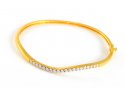 Click here to View - 22k Gold Signity Bangle 