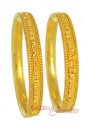 Gold Filigree Bangles - Click here to buy online - 1,600 only..