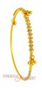 Gold Two tone Bangle