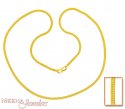22Kt Gold Chain (28 Inch) - Click here to buy online - 457 only..