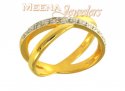 22 Kt Gold Ladies Signity Ring - Click here to buy online - 231 only..