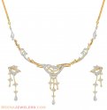 Click here to View - Diamond Necklace and Earrings Set 