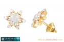 Nakshatra Diamond Earrings - Click here to buy online - 1,460 only..