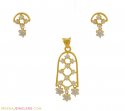 22K Pendant Set - Click here to buy online - 995 only..