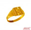 22 Karat Gold Mens Ring - Click here to buy online - 260 only..