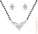 Click here to View -  Gold Mangalsutra Set With Diamond 