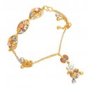 22K Fancy Indian Bracelet