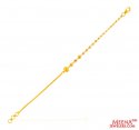 22Kt Gold TwoTone Bracelet  - Click here to buy online - 478 only..