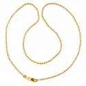 22k  Gold Balls Chain  - Click here to buy online - 436 only..