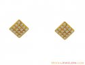 18kt Gold Diamond Earrings - Click here to buy online - 1,177 only..