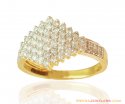 Exclusive Diamond Studded Ring 18k - Click here to buy online - 2,413 only..