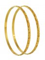 Click here to View - 22Kt Gold Handmade Bangles (2 pcs) 