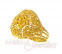 Gold Filigree Work Ring - Click here to buy online - 171 only..
