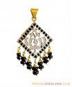 Religious Sapphires Allah Pendant - Click here to buy online - 735 only..