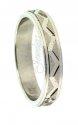 18Kt White Gold Wedding Band - Click here to buy online - 196 only..