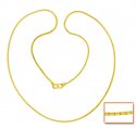 22Kt Gold Chain - Click here to buy online - 203 only..