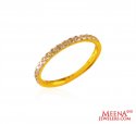 Ladies 22k Signity Band - Click here to buy online - 297 only..