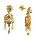 22Kt Gold Earrings - Click here to buy online - 520 only..