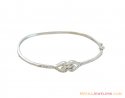 Designer Diamond Bangle Bracelet  - Click here to buy online - 2,224 only..