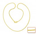 22Kt Gold Chain - Click here to buy online - 297 only..