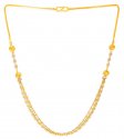 22Karat Gold Two Tone Fancy Chain - Click here to buy online - 1,407 only..